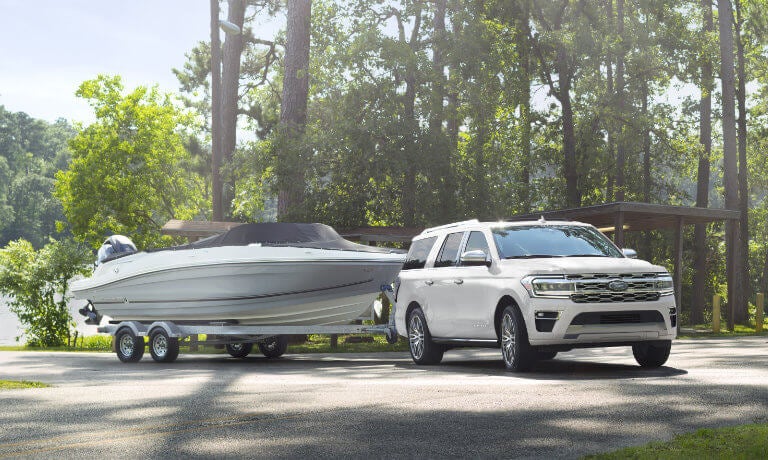 2024 Ford Expedition exterior towing boat